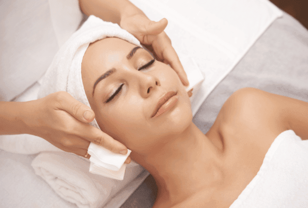 Gezichtsbehandeling schoonheidsbehandeling
